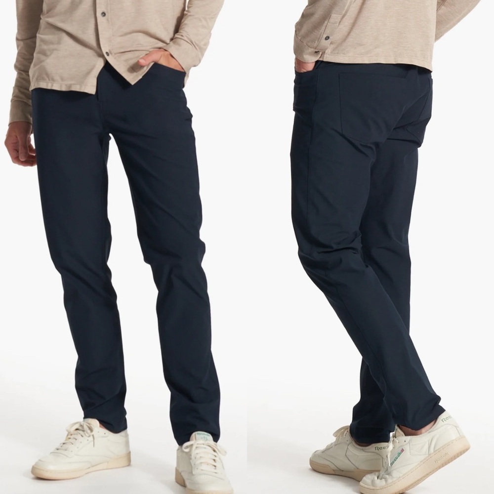Vuori Men's Dark Blue Chinos